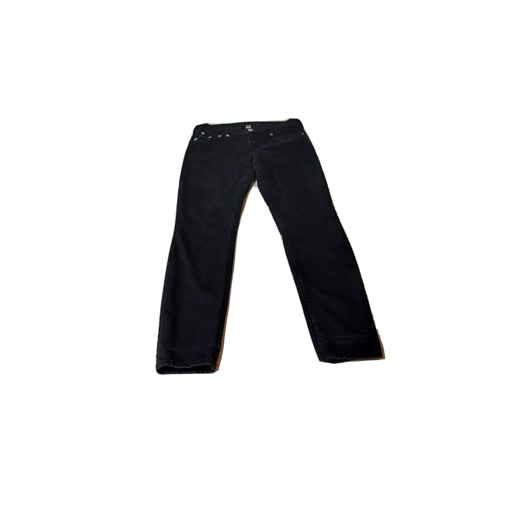 Womens True Religion Jeans Style Basic Legging Super Skinny Flap Pockets‎ Sz 28